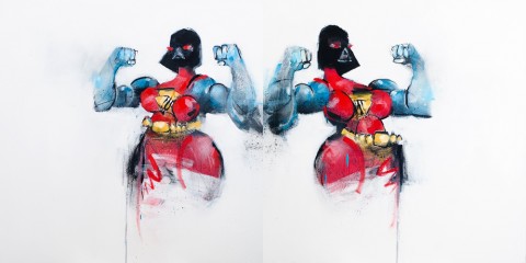 Anthony Lister Darth Take No Shit