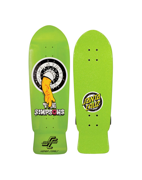 THE SIMPSONS SANTA CRUZ CRUZERS 1