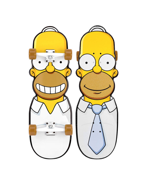 THE SIMPSONS SANTA CRUZ CRUZERS 3