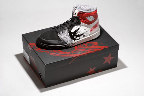 AIR JORDAN 1 RETRO DAVE WHITE WINGS OF THE FUTURE 8
