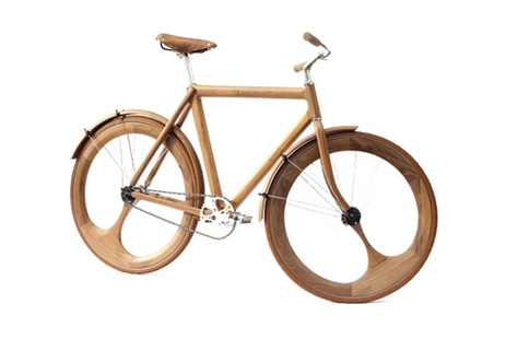 JAN GUNNEWEG WOODEN BIKE