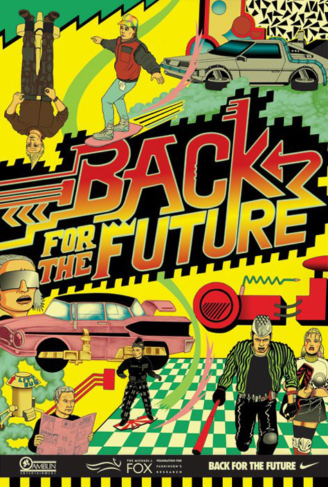 NIKE MAG BACK 4 THE FUTURE POSTER 0