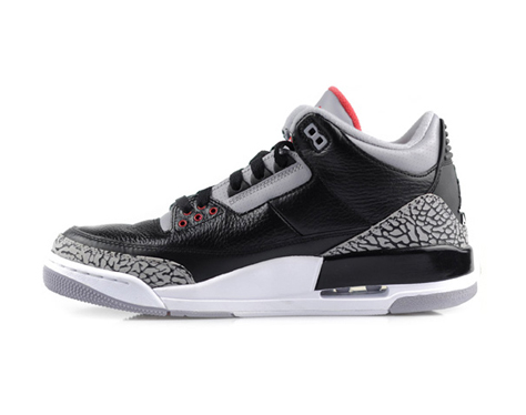 AIR JORDAN RETRO III BLACK CEMENT 3