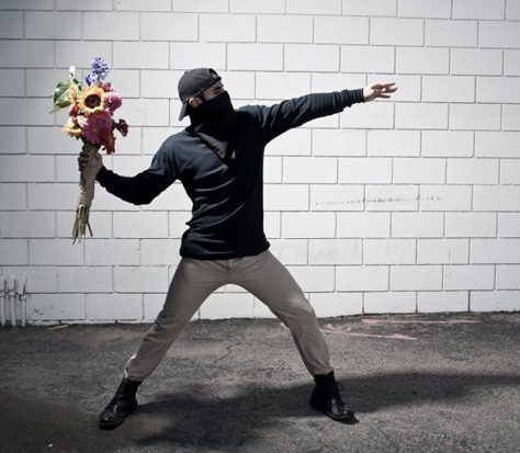 YOU ARE NOT BANKSY FLOWER